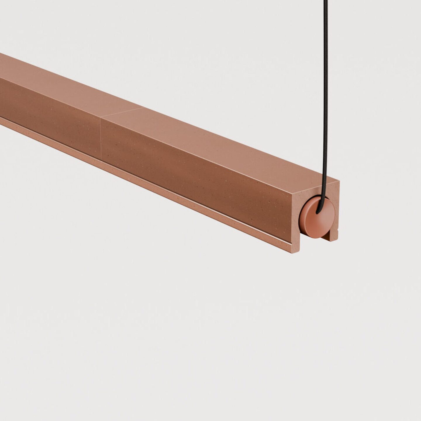 Form Square Linear 121 Terracotta